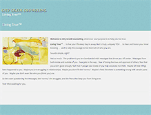 Tablet Screenshot of citycreekcounseling.com